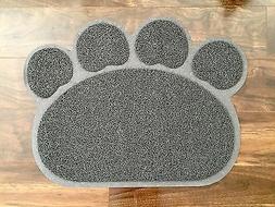 Mat Pet Dog Food Placemat Paw Shape