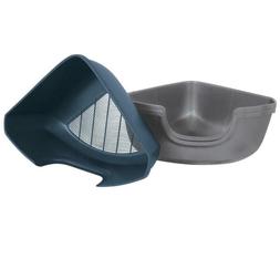 Petmate 42101 Sifting Corner Litter Pan