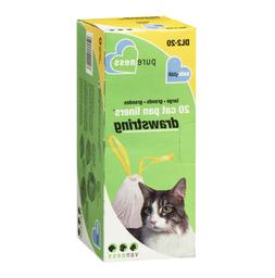 Van Ness Large Drawstring Valu-Pak Cat Pan Liners, 20 Count
