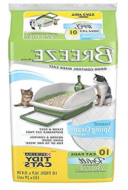 Tidy Cat Breeze Refill Pads Spring Clean Scent 10pk 1-Pack