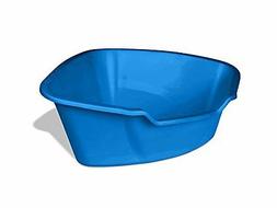 Van Ness Corner High Sides Cat Litter Pan, Large, Blue