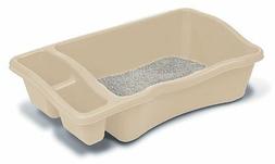 Petmate GIANT LITTER PAN for Large & Multi-Cats w/ Built-In 