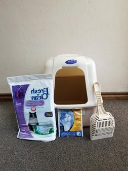 Jumbo Cat Hood Litter Pan