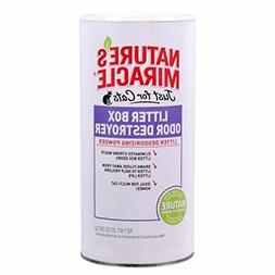 Nature's Miracle Just for Cats Odor Destroyer Litter Powder,
