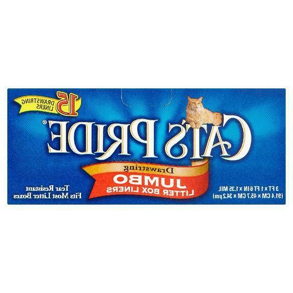 Cat'S Pride, Cat Litter Box Liners With Drawstring,
