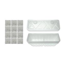 Univen LMR200 12pcs Waste Receptacles & 12pcs Carbon Filters