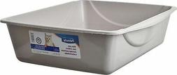 Petmate Open Cat Litter Box, Blue Mesa/Mouse Grey, 4 Sizes