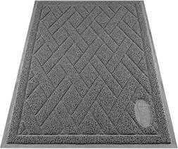 Pawkin Phthalate Free Cat Litter Mat - Patented Design with 