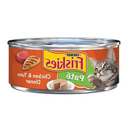 Purina Friskies Pate Chicken & Tuna Dinner Wet Cat Food -  5