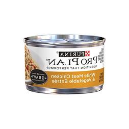 Purina Pro Plan White Meat Chicken & Vegetable Entree in Gra